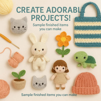 5000+ Crochet Patterns Bundle: Amigurumi, Clothes, Bags, Plushies (Instant Digital Download)