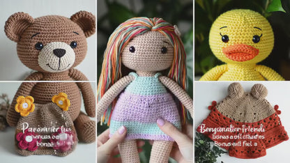5000+ Crochet Patterns Bundle: Amigurumi, Clothes, Bags, Plushies (Instant Digital Download)